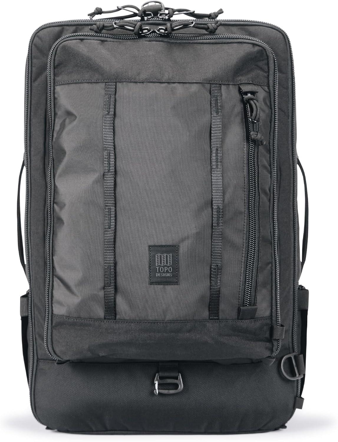 image:imageTopo Designs Global Travel Bag 3040 Liter Carryon Compliant Versatile Pack 3 Carry Options External Laptop Sleeve EcoFriendly 30L Apex Pond BlueBlack