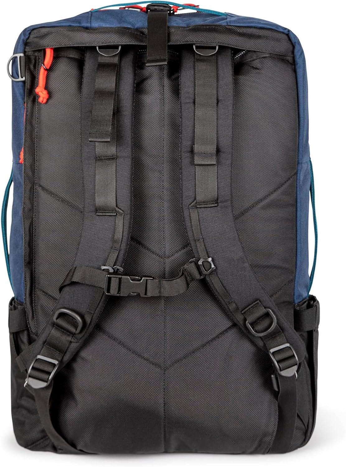 image:imageTopo Designs Global Travel Bag 3040 Liter Carryon Compliant Versatile Pack 3 Carry Options External Laptop Sleeve EcoFriendly 30L Apex Pond BlueNavyNavy