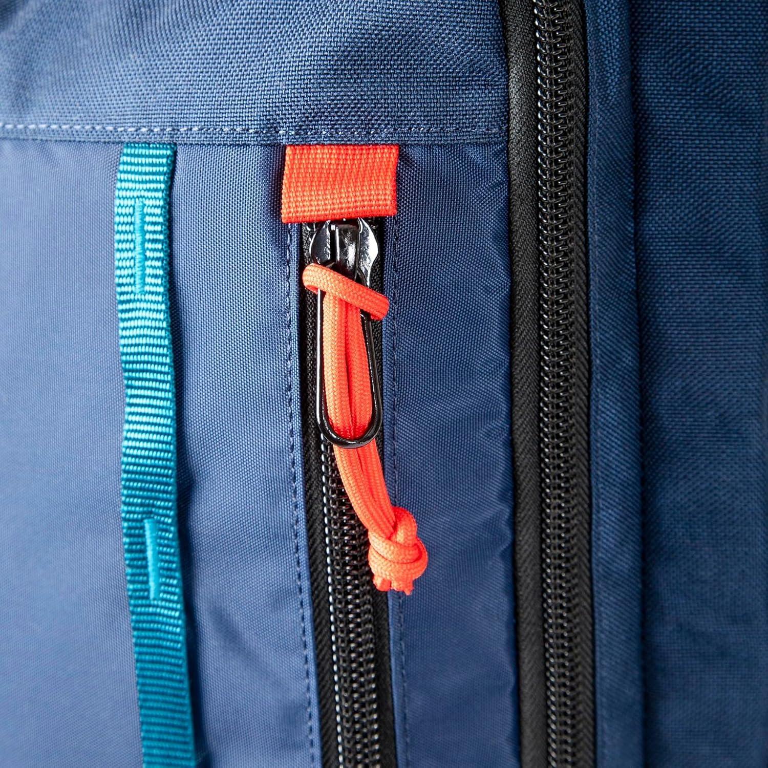 image:imageTopo Designs Global Travel Bag 3040 Liter Carryon Compliant Versatile Pack 3 Carry Options External Laptop Sleeve EcoFriendly 30L Apex Pond BlueNavyNavy