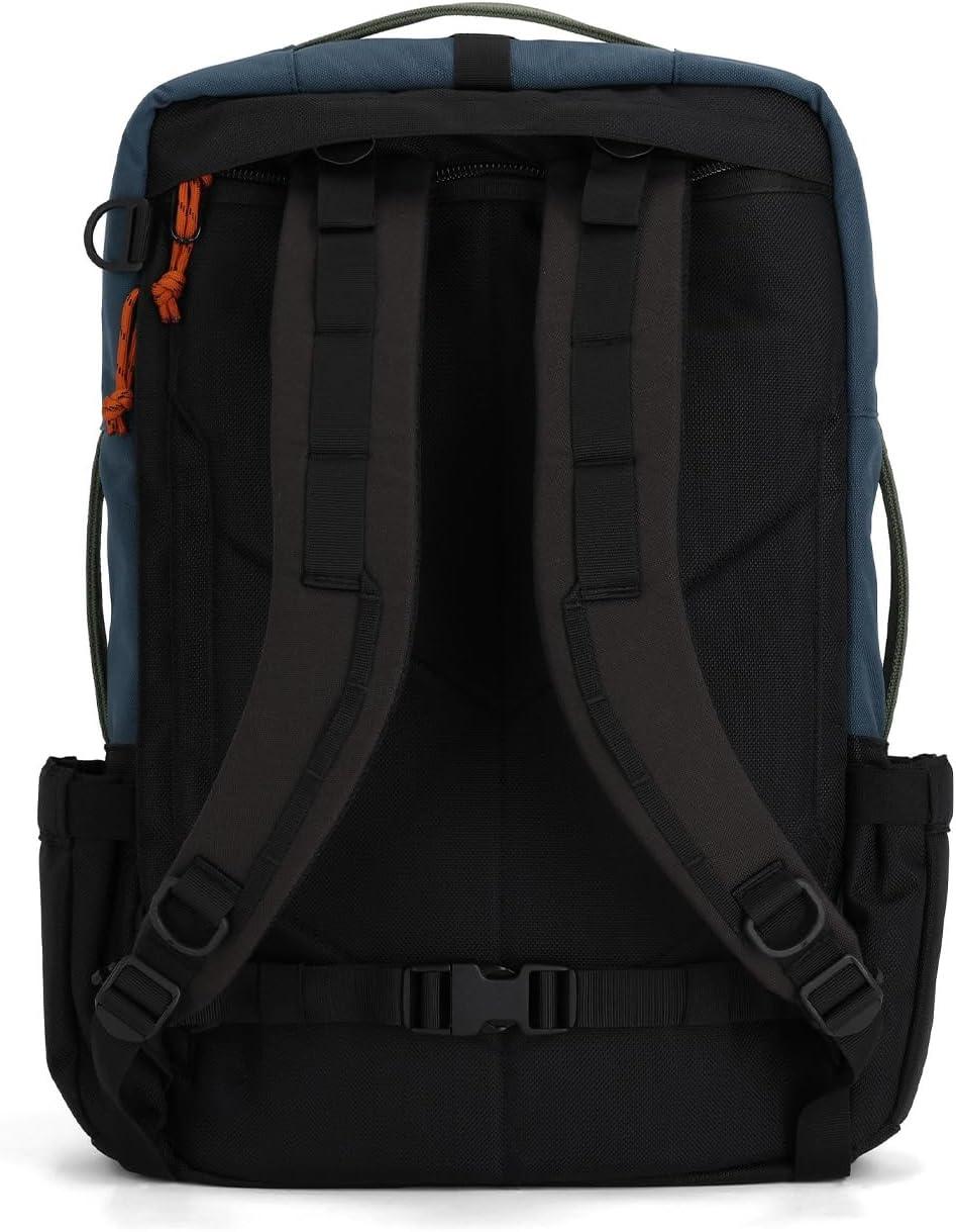 image:imageTopo Designs Global Travel Bag 3040 Liter Carryon Compliant Versatile Pack 3 Carry Options External Laptop Sleeve EcoFriendly 30L Apex Pond BlueOliveDark Khaki
