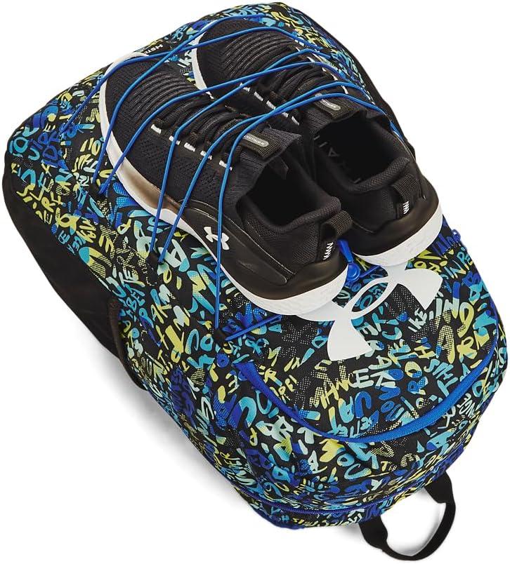 image:imageUnder Armour Hustle Sport Backpack020 Black White