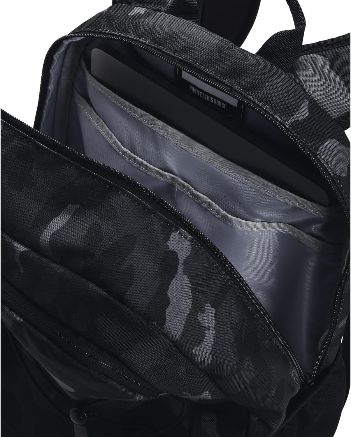 image:imageUnder Armour Hustle Sport Backpack023 Black Black Metallic Black