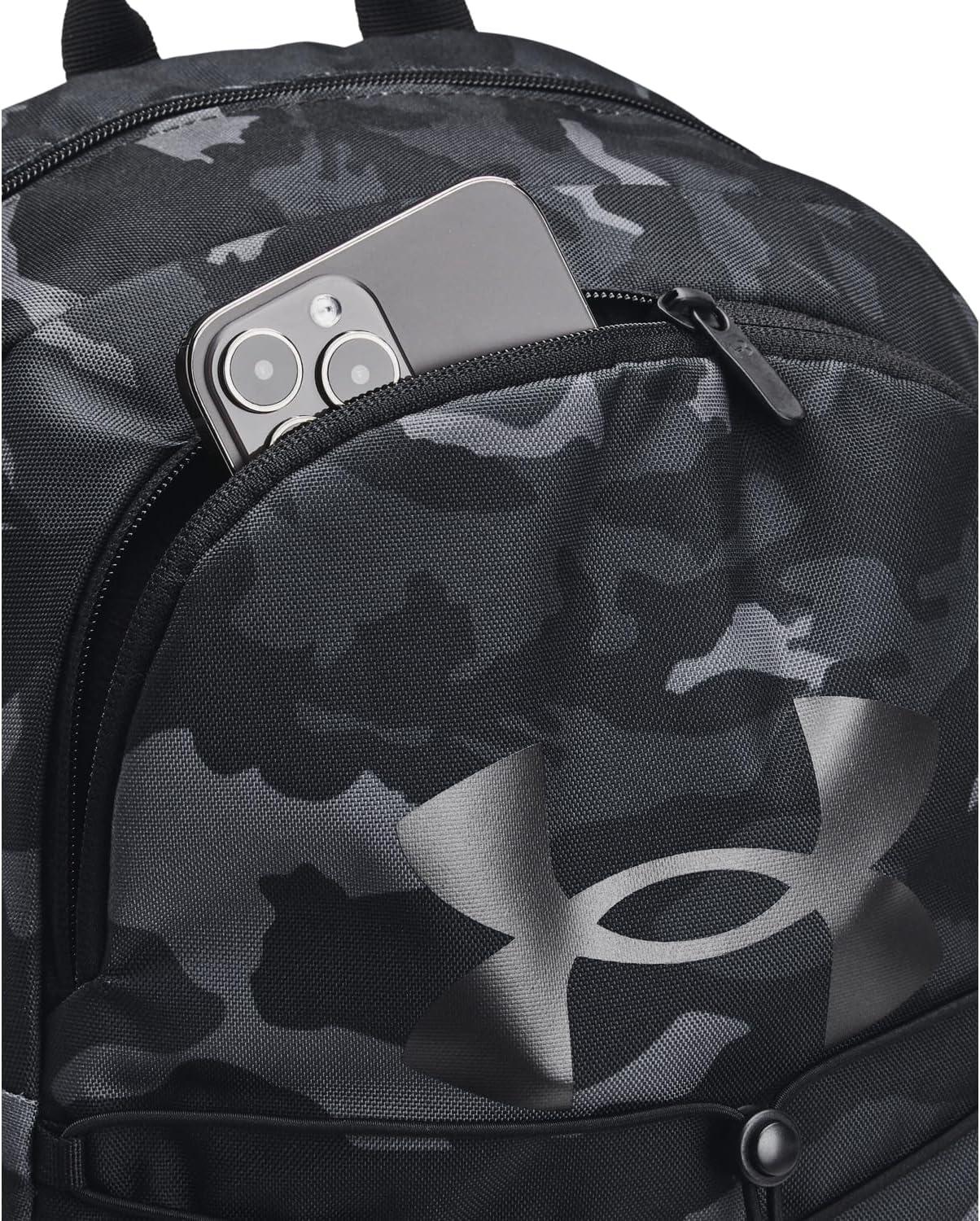 image:imageUnder Armour Hustle Sport Backpack023 Black Black Metallic Black