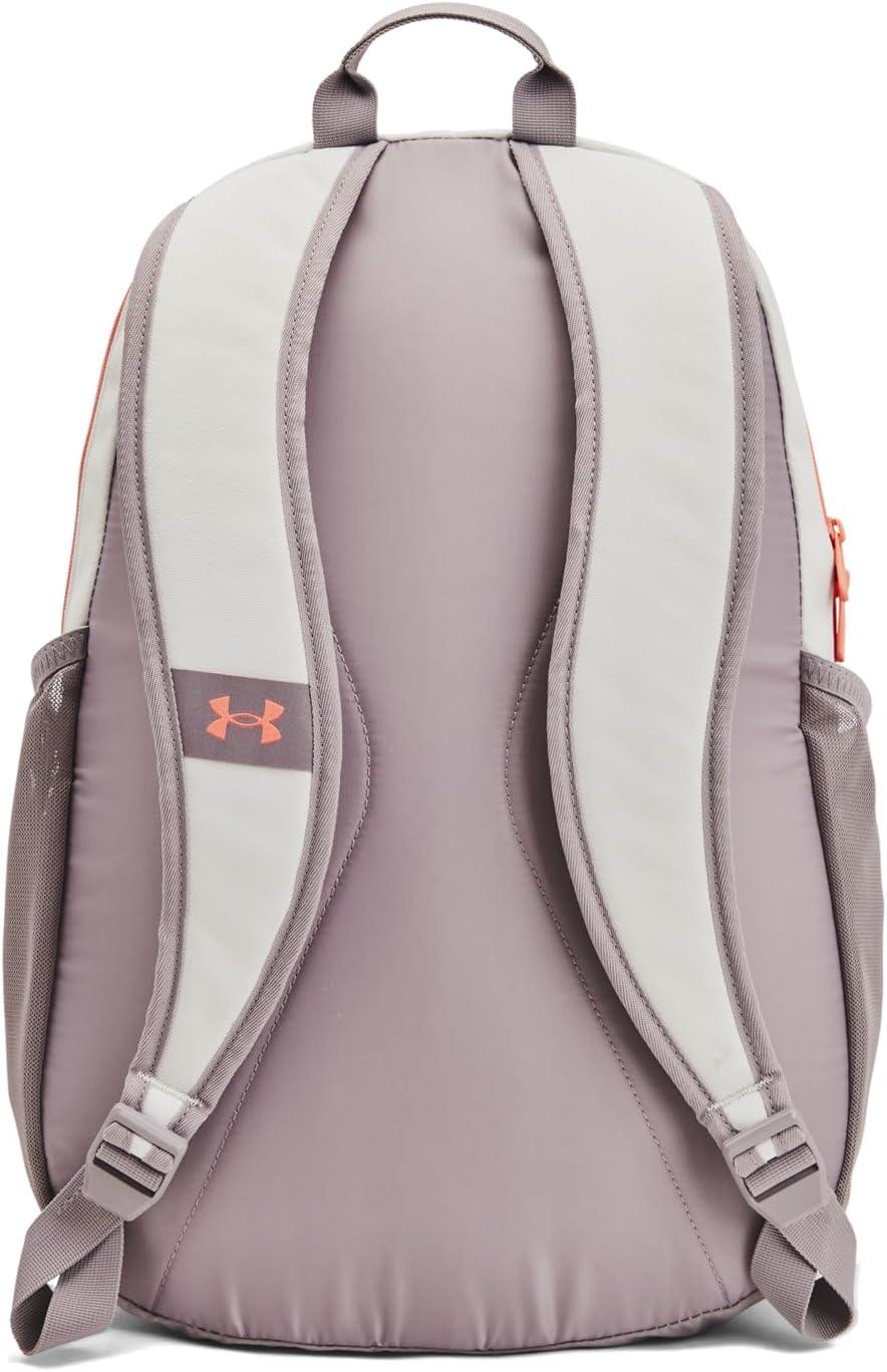 image:imageUnder Armour Hustle Sport Backpack115 White Clay Tetra Gray Aero Orange
