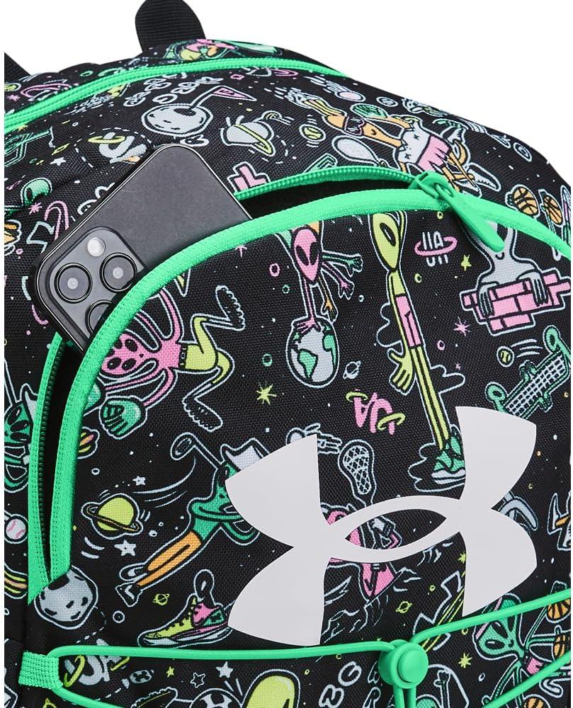 image:imageUnder Armour Hustle Sport Backpack299 Vapor Green Black White