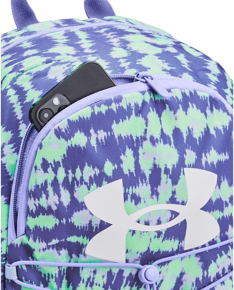 image:imageUnder Armour Hustle Sport Backpack350 Matrix Green Starlight White