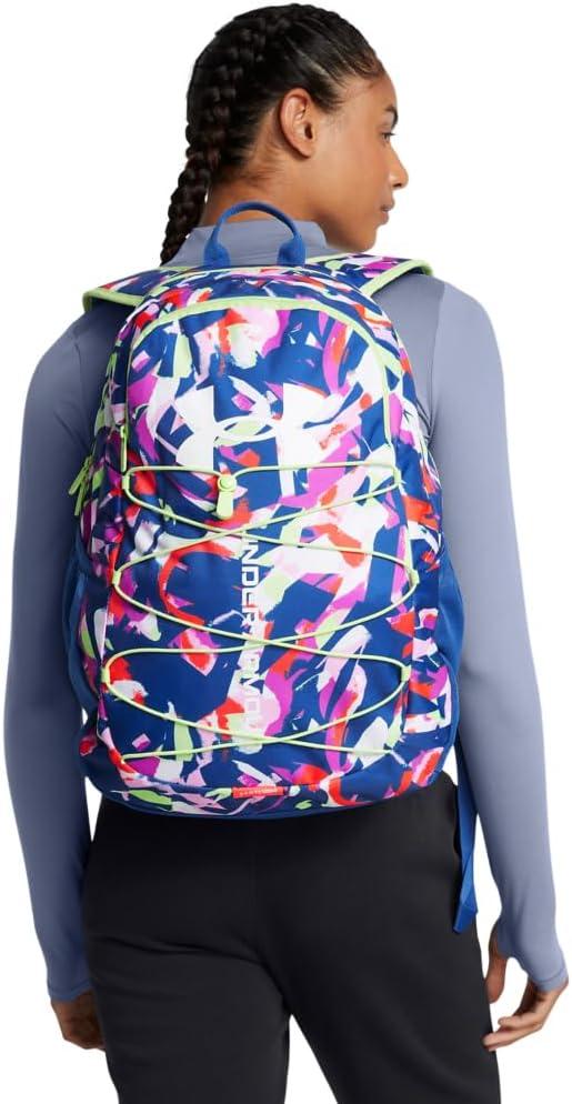image:imageUnder Armour Hustle Sport Backpack433 Tech Blue Tech Blue White