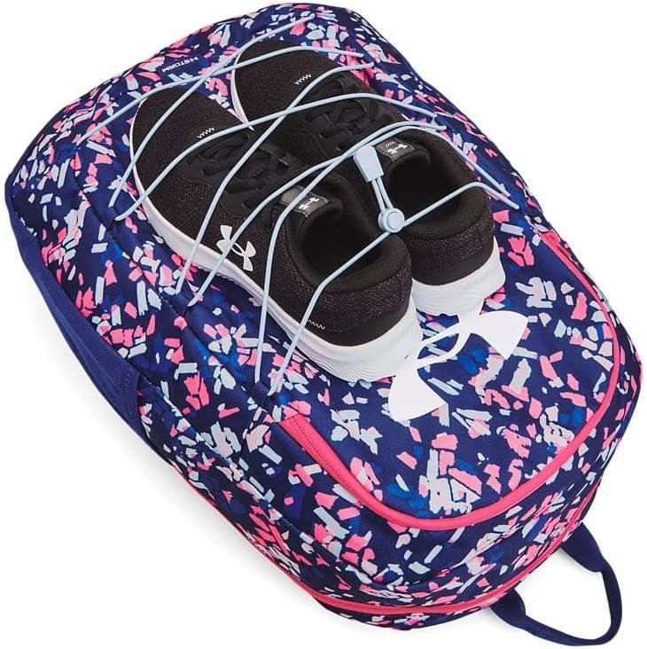 image:imageUnder Armour Hustle Sport Backpack456 Bauhaus Blue Pink Punk White