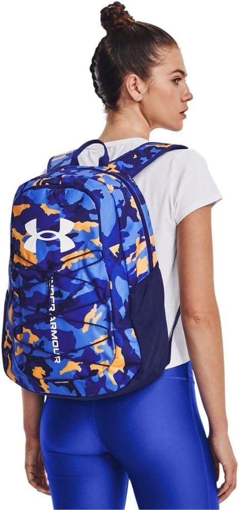 image:imageUnder Armour Hustle Sport Backpack457 Bauhaus Blue Bauhaus Blue White