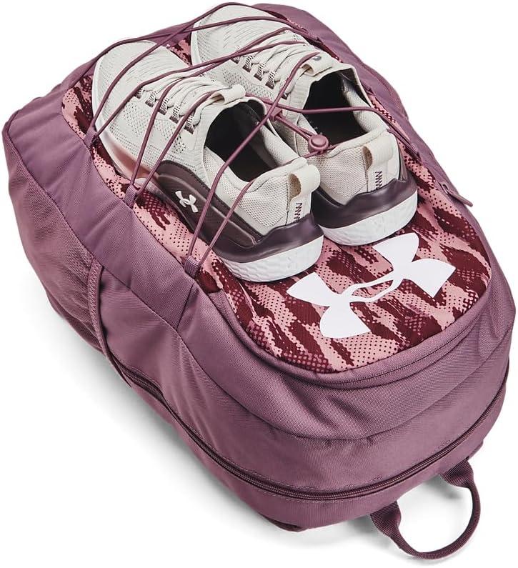 image:imageUnder Armour Hustle Sport Backpack500 Misty Purple White