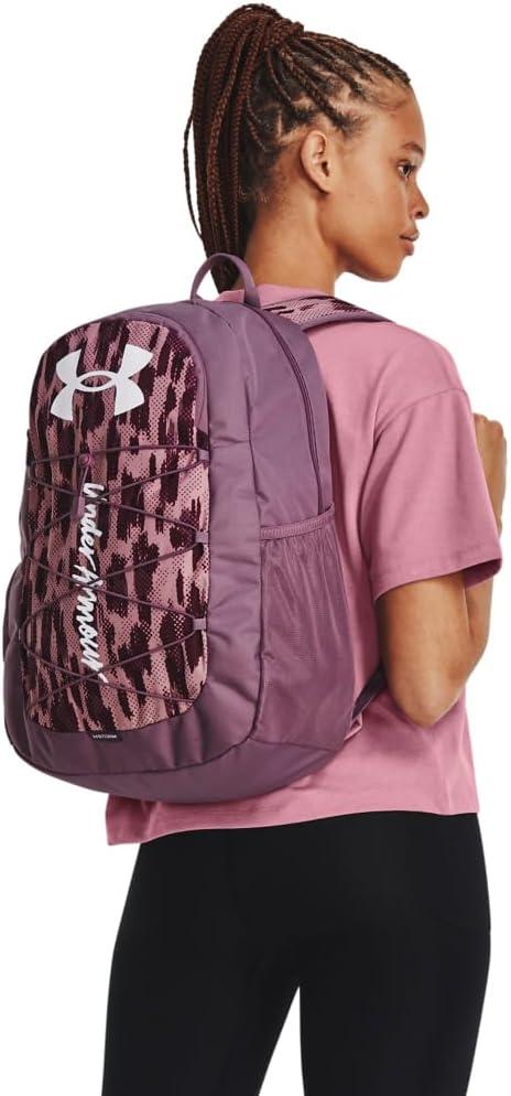 image:imageUnder Armour Hustle Sport Backpack500 Misty Purple White
