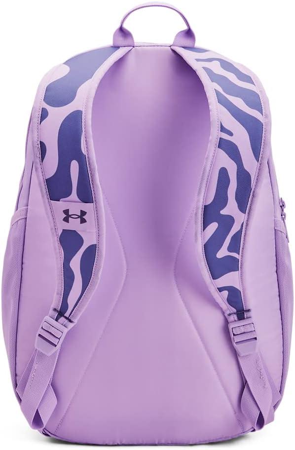 image:imageUnder Armour Hustle Sport Backpack515 Nebula Purple Metallic Silver