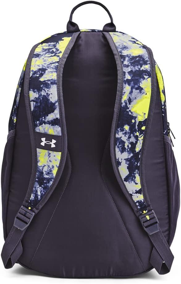 image:imageUnder Armour Hustle Sport Backpack558 Tempered Steel Yellow Ray White