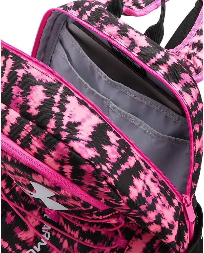 image:imageUnder Armour Hustle Sport Backpack682 Fluo Pink Black White