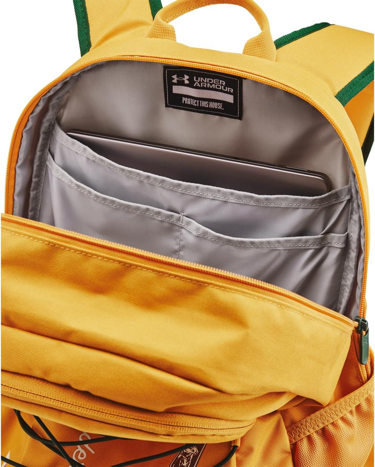 image:imageUnder Armour Hustle Sport Backpack711 Golden Yellow Golden Yellow White