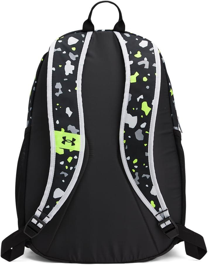 image:imageUnder Armour Hustle Sport Backpack731 Highvis Yellow Anthracite White