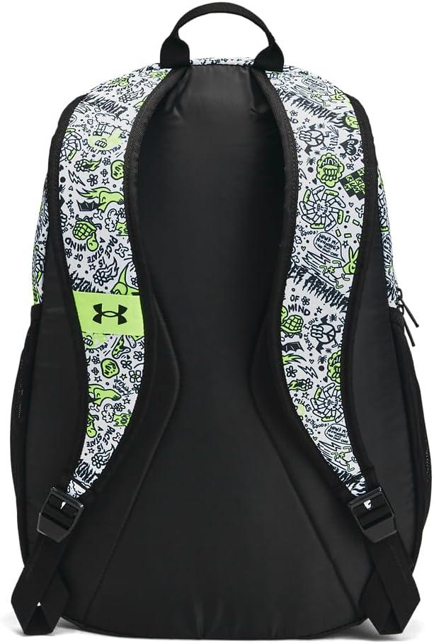 image:imageUnder Armour Hustle Sport Backpack732 High Vis Yellow Black Metallic Black