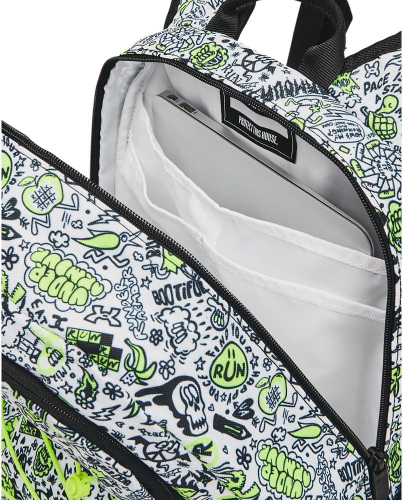 image:imageUnder Armour Hustle Sport Backpack732 High Vis Yellow Black Metallic Black