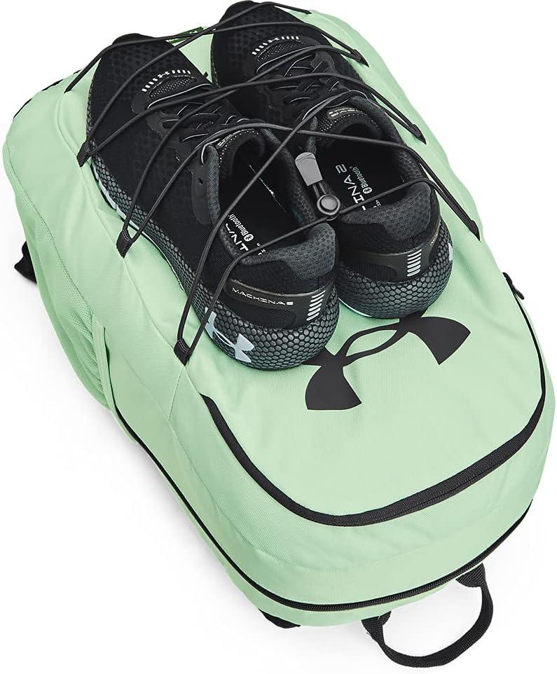 image:imageUnder Armour Hustle Sport BackpackAqua Foam 335Jet Gray