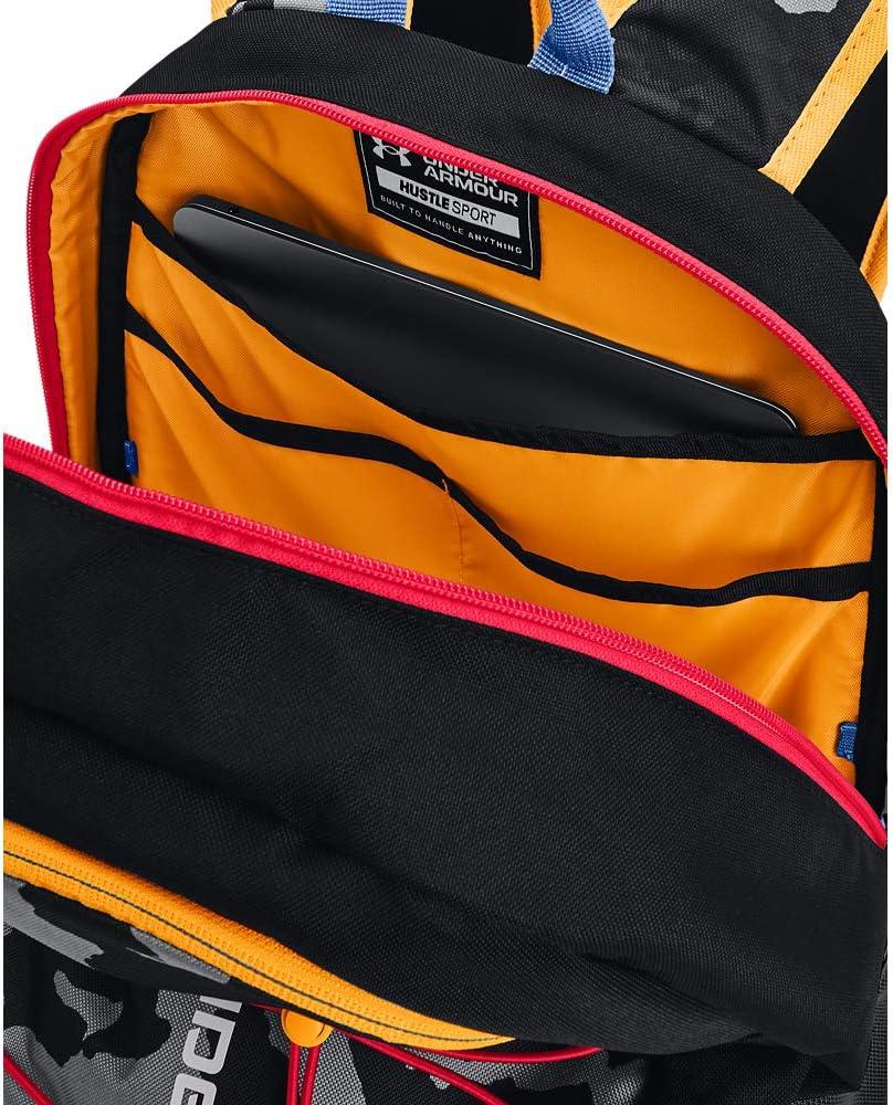 image:imageUnder Armour Hustle Sport BackpackBlack 003Halo Gray