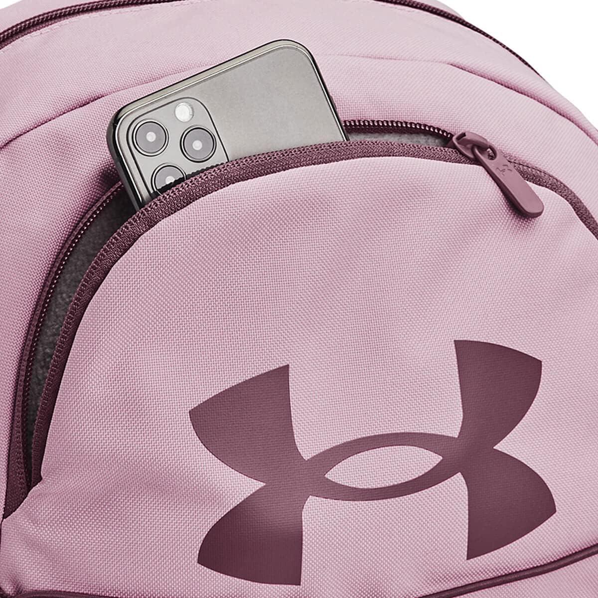image:imageUnder Armour Hustle Sport BackpackMauve Pink 698Ash Plum