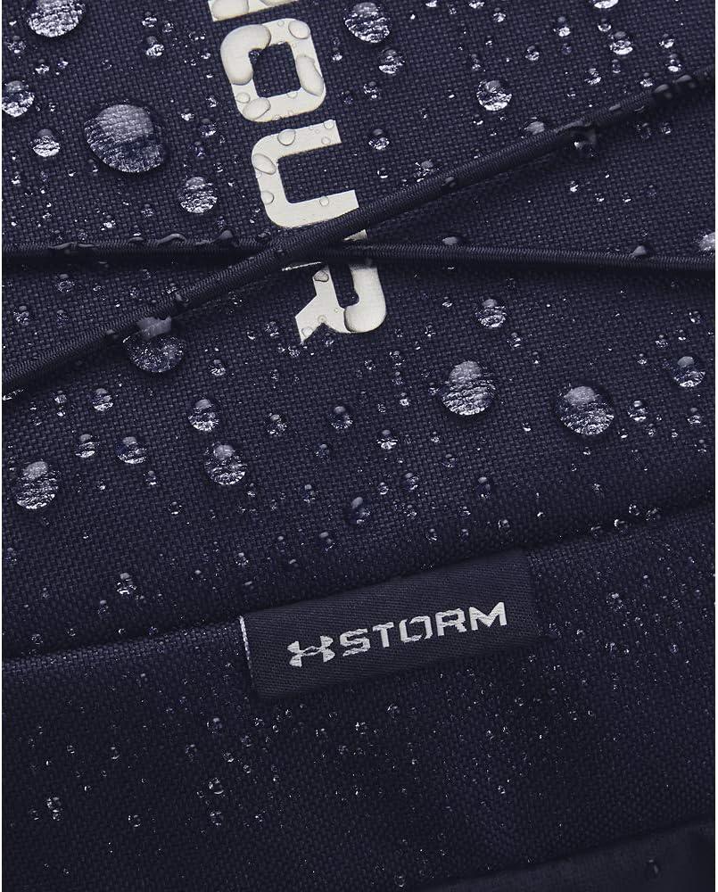 image:imageUnder Armour Hustle Sport BackpackMidnight Navy 410Metallic Silver