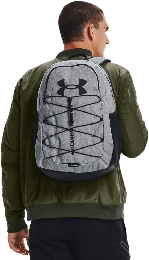 image:imageUnder Armour Hustle Sport BackpackPitch Gray Medium Heather 012Black