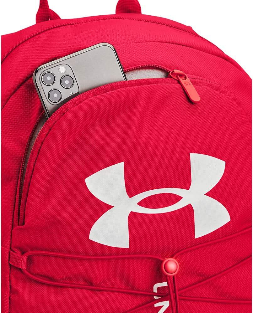 image:imageUnder Armour Hustle Sport BackpackRed 600Metallic Silver