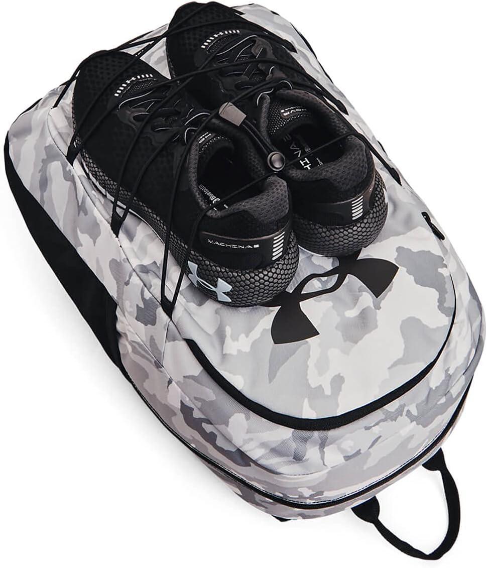 image:imageUnder Armour Hustle Sport BackpackWhite 100Black
