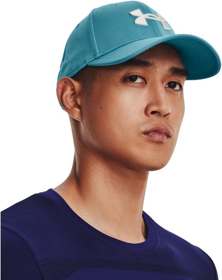 image:imageUnder Armour Mens Blitzing Cap Adjustable433 Glacier Blue Gray Mist