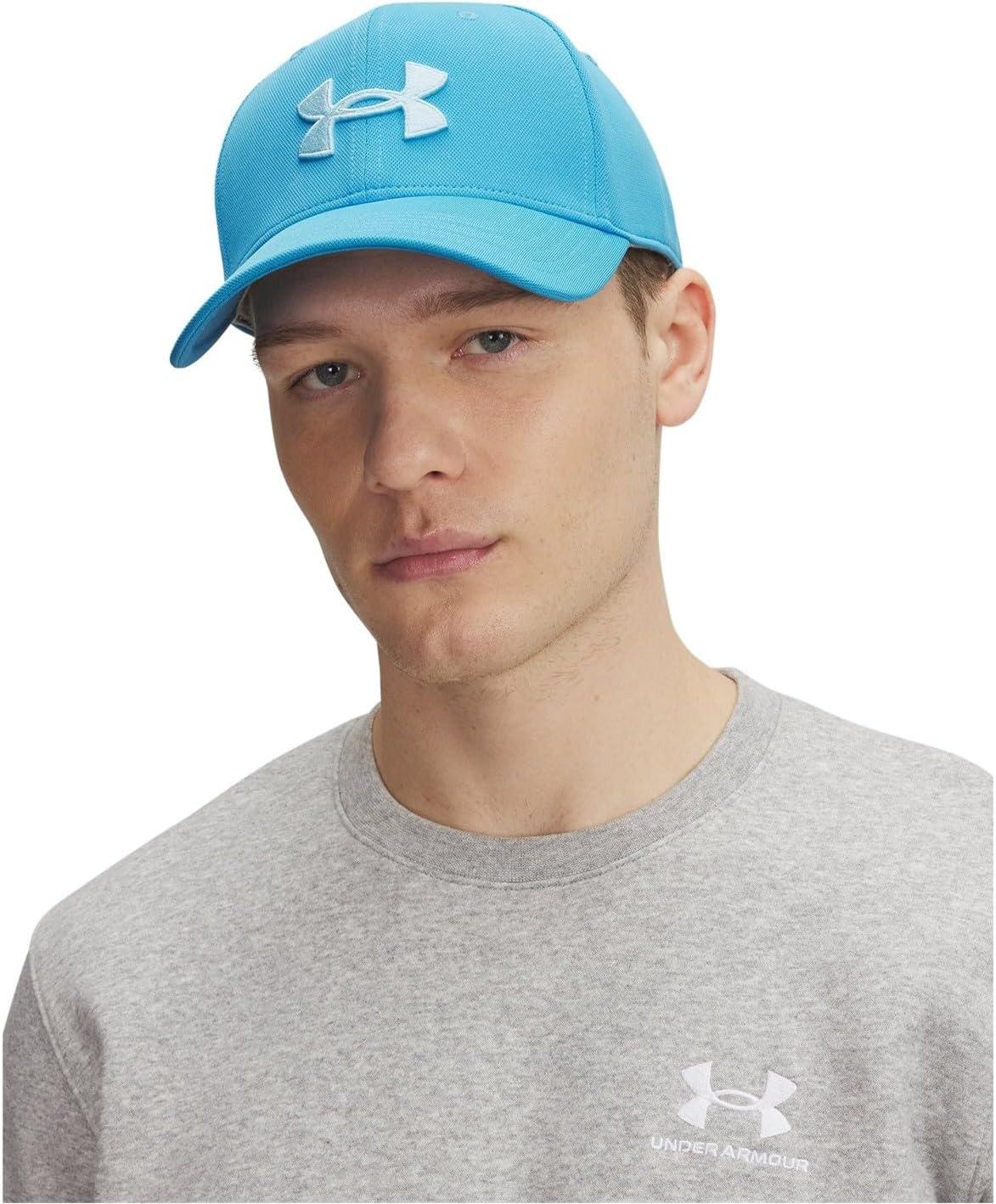 image:imageUnder Armour Mens Blitzing Cap Adjustable452 Ether Blue Stream