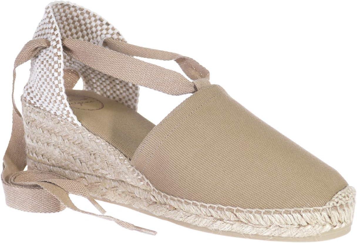 image:imageValencian espadrille with strings VALENCIAStone Canvas
