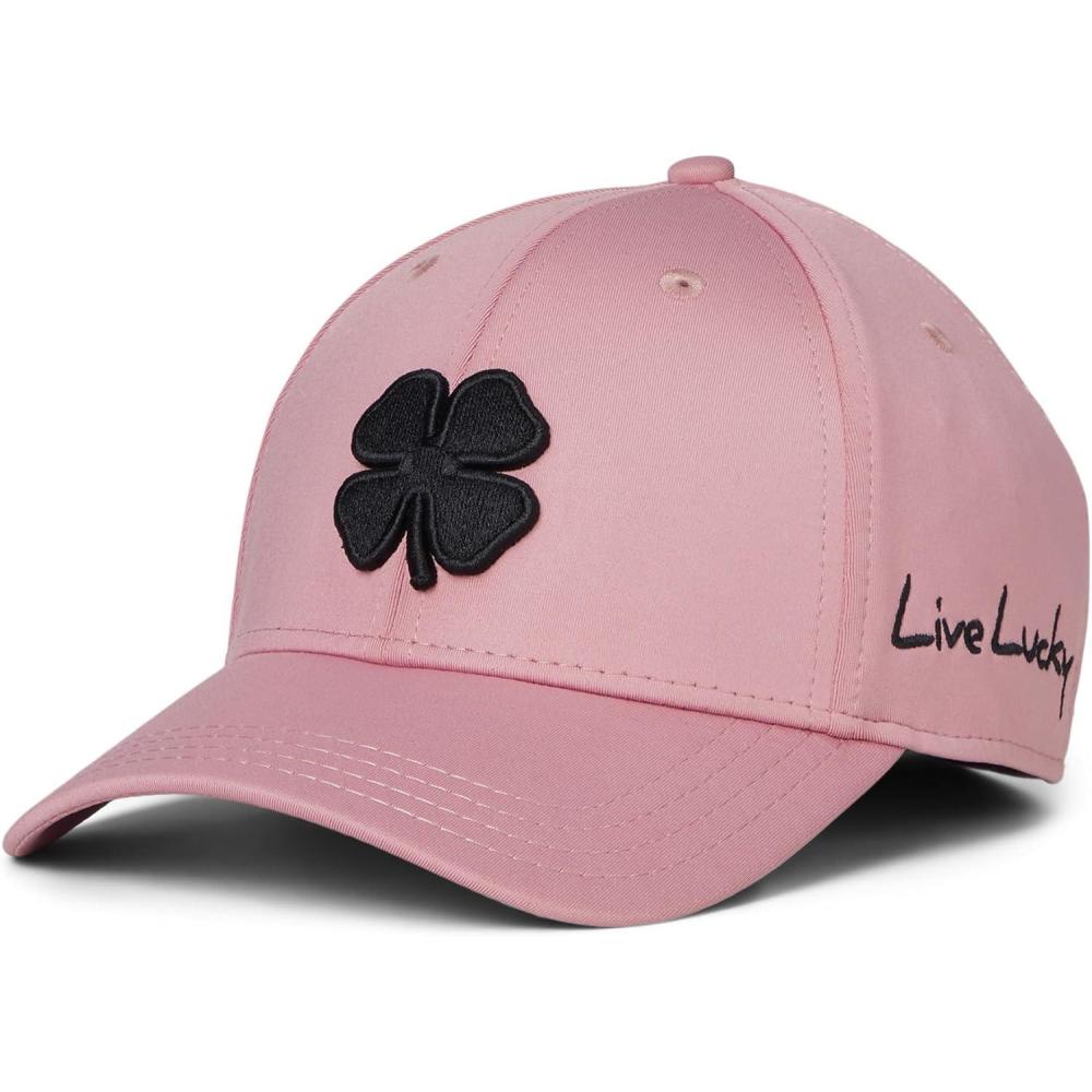 image:imageBlack Clover Unisex Adult Premium Clover 146 HatCosmic Pink Hat3d Black Clover
