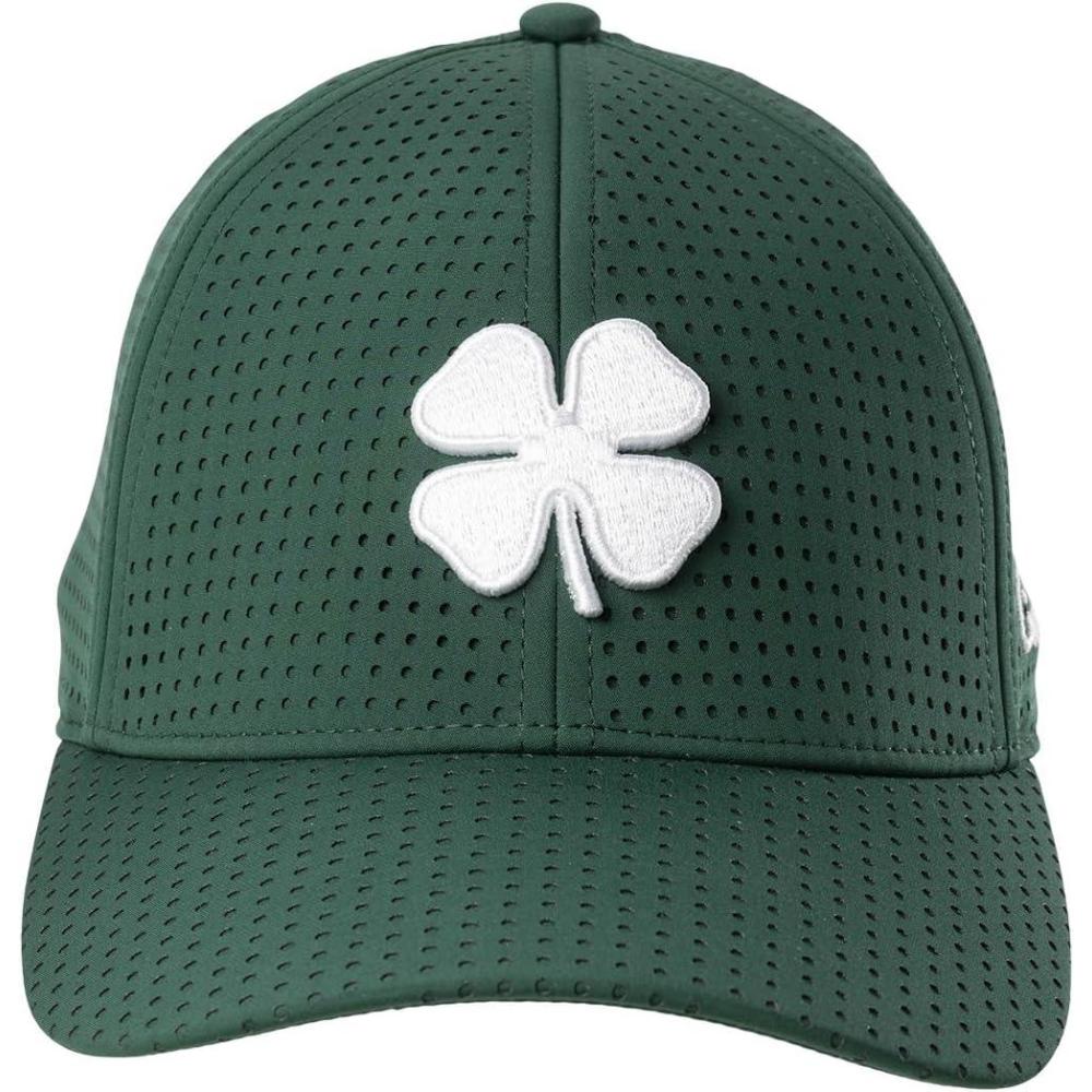 image:imageBlack Clover Unisex Standard Perf Fitted Golf HatForest Green