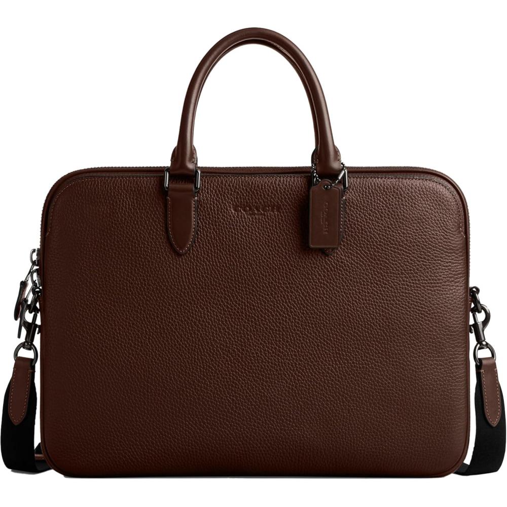 image:imageCOACH Mens Gotham Slim BriefcaseMaple