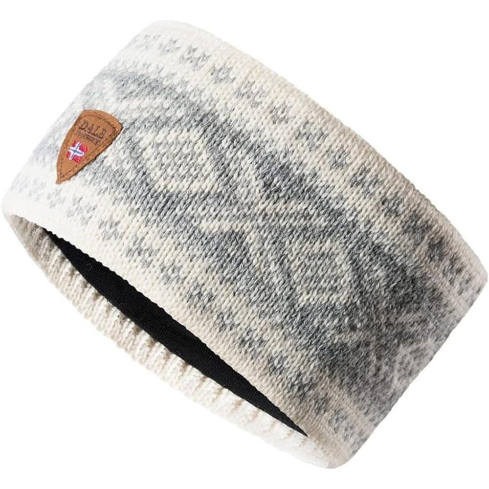 image:imageDale of Norway Cortina 1956 Headband Blue ShadowOff White One SizeGrey White