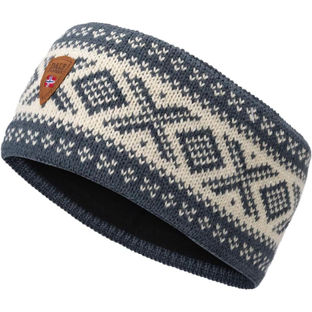 image:imageDale of Norway Cortina 1956 Headband Blue ShadowOff White One SizeSteelOff White
