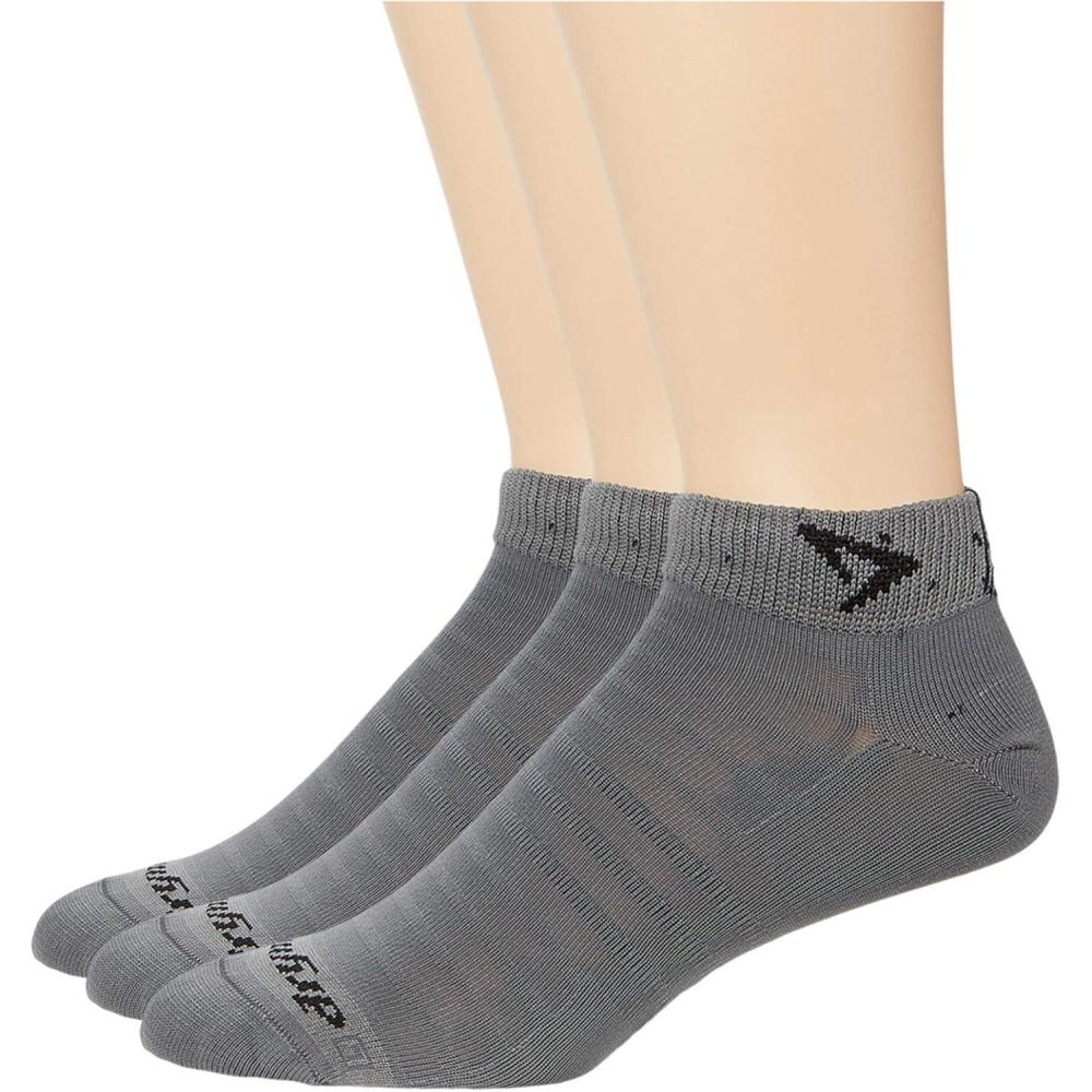 image:imageDrymax Hyper Thin Running Mini Crew 3PackDark Gray