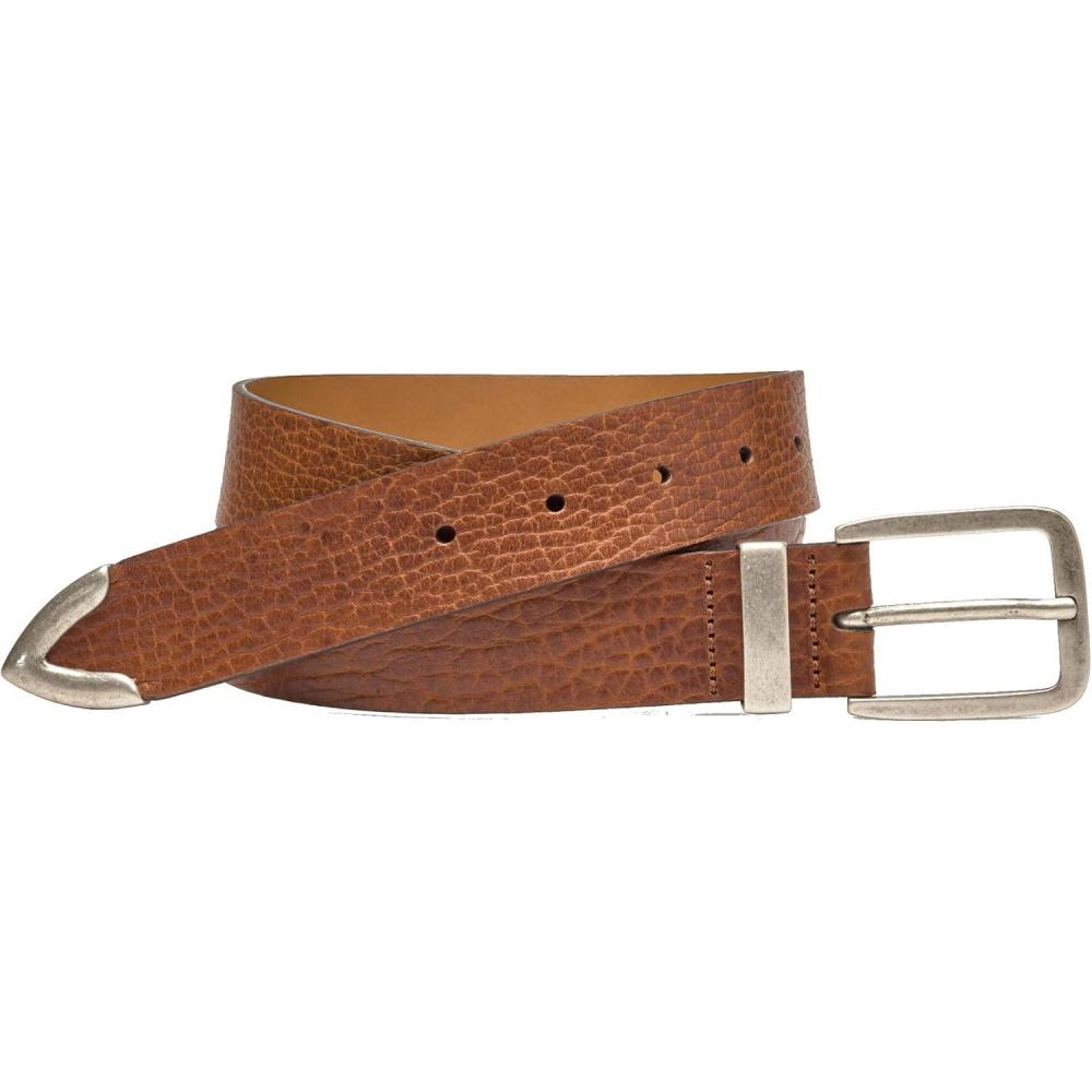 image:imageJohnston amp Murphy Mens Featheredge Italian Leather BeltTan