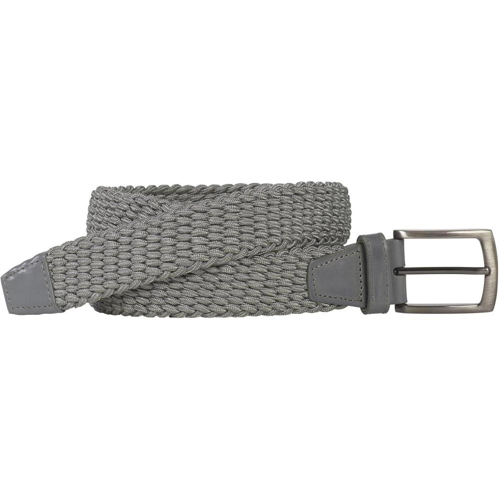 image:imageJohnston amp Murphy Mens Woven Stretchknit BeltGray