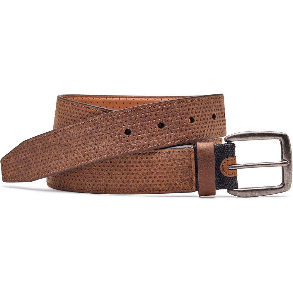 image:imageJohnston amp Murphy Mens Xc4 Perforated BeltTan Oiled