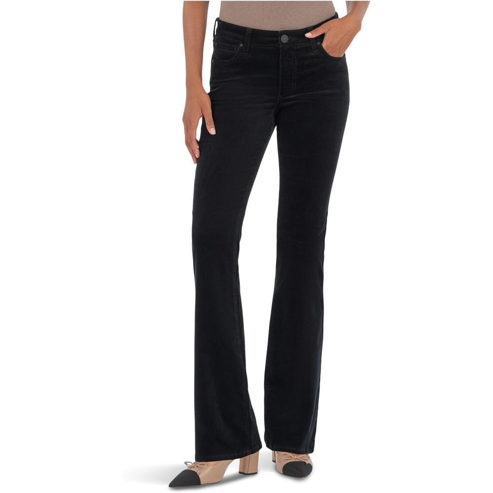 image:imageKUT from the Kloth Natalie Corduroy Bootcut in BlackBlack