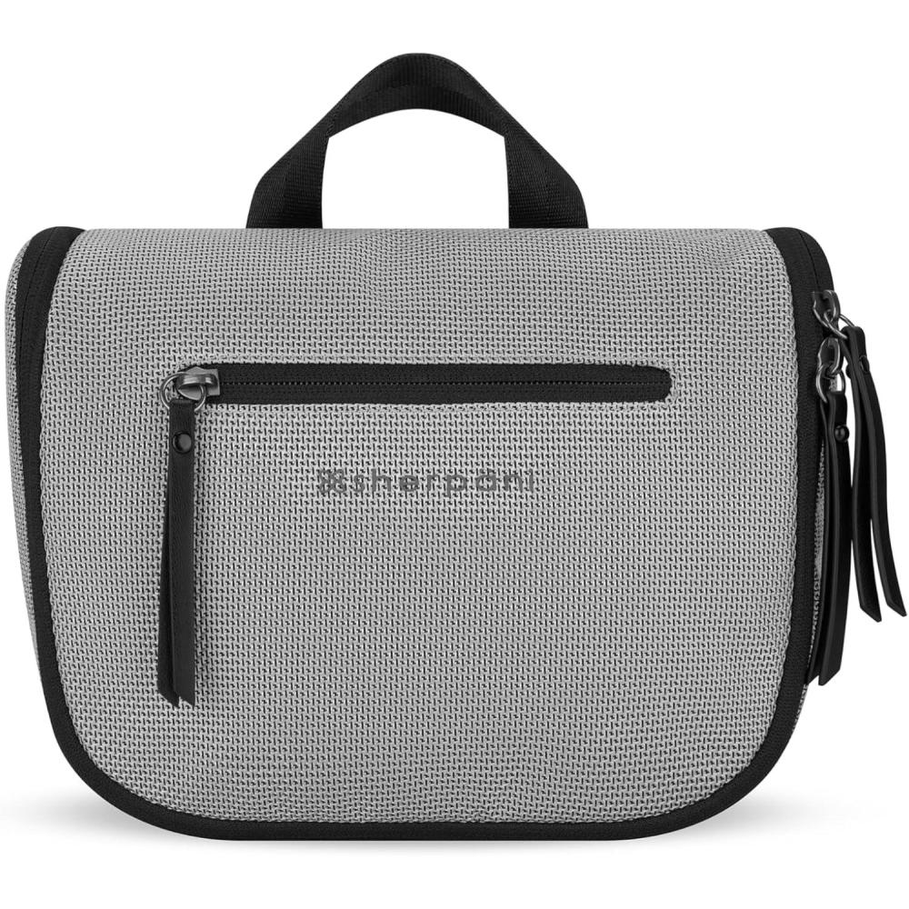 image:imageSherpani CoPilot Travel Toiletry Bag Hanging Cosmetic Organizer Water Resistant Makeup Bag Shower Dopp Kit Essentials Toiletries for Women Travel Gift SakuraSterling