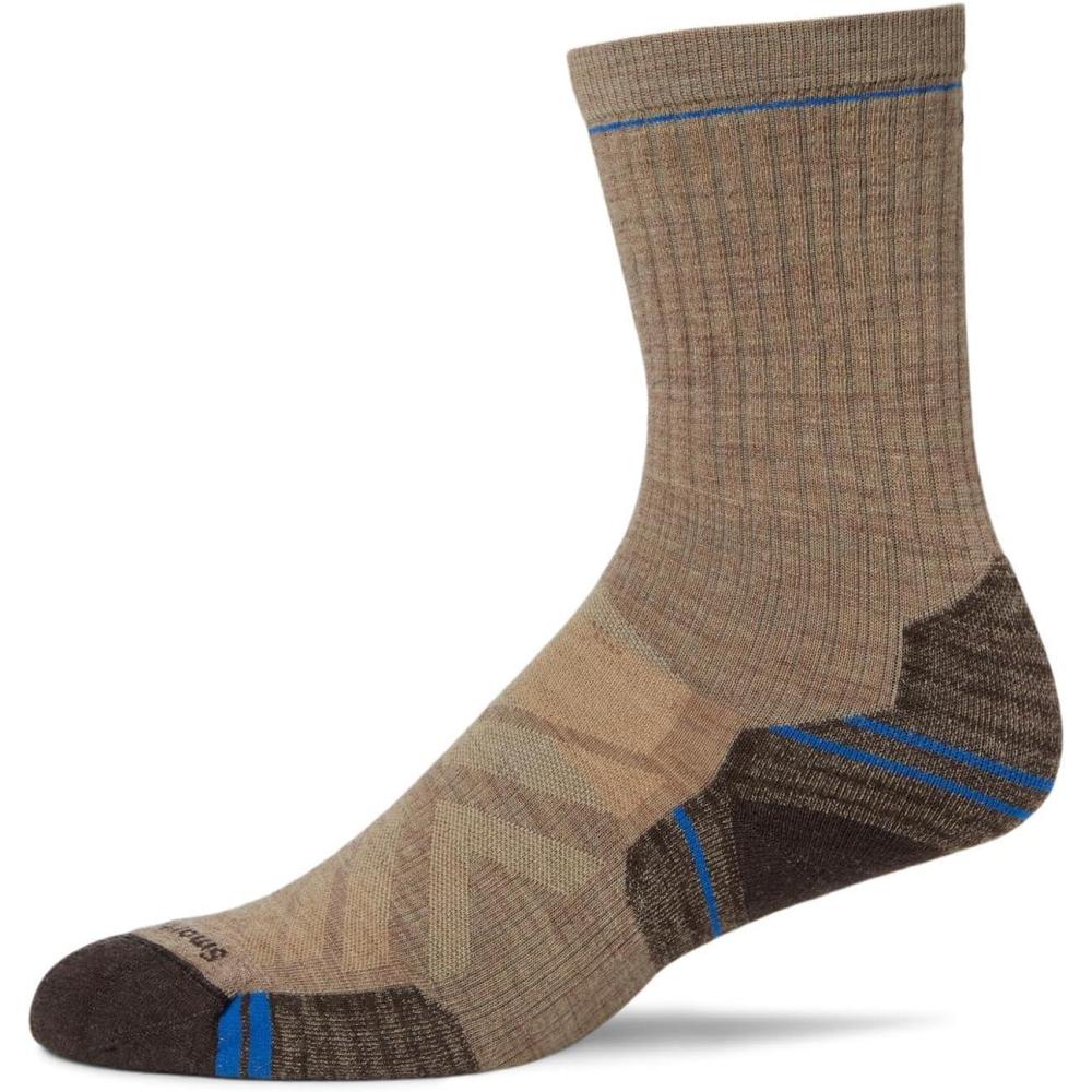 image:imageSmartwool Mens Hike Targeted Cushion Crew SocksFossil
