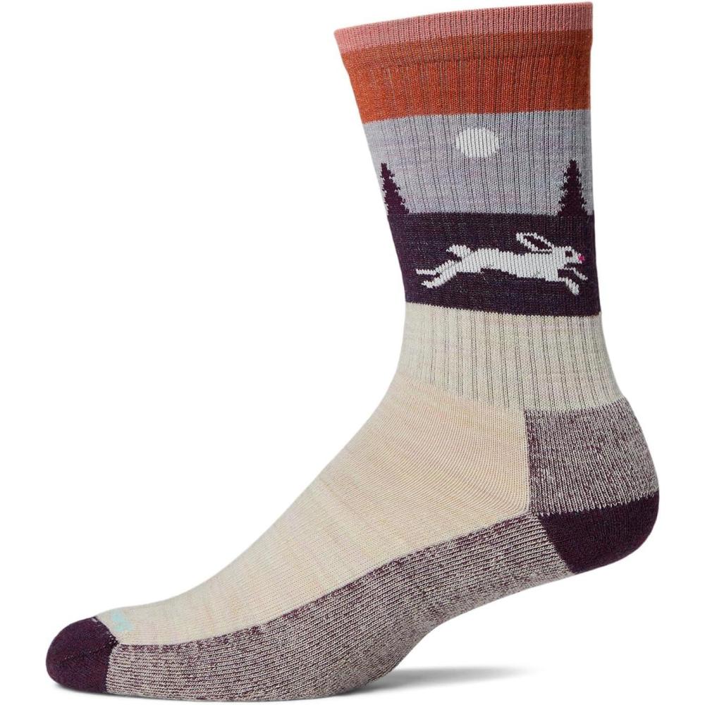 image:imageSmartwool Unisex Everyday Hare Chase Crew SocksMoonbeam