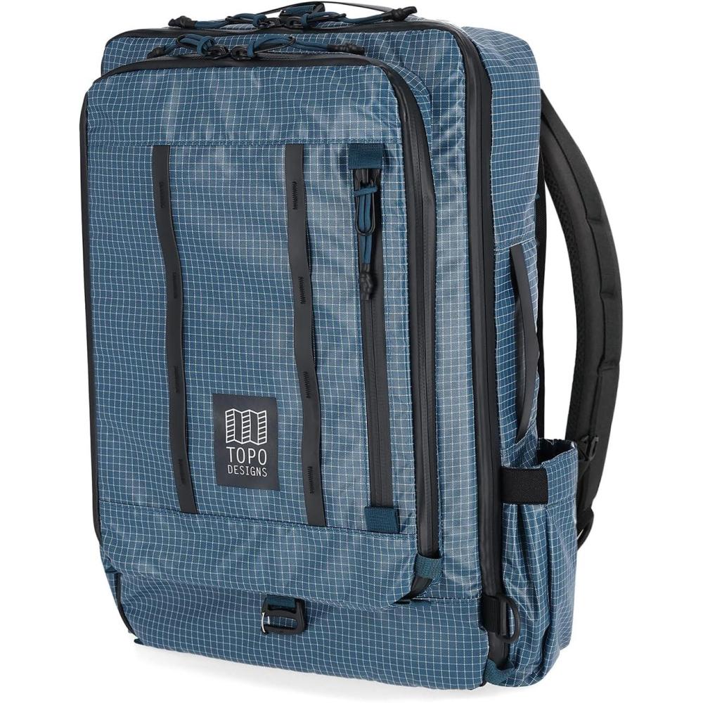 image:imageTopo Designs Global Travel Bag 3040 Liter Carryon Compliant Versatile Pack 3 Carry Options External Laptop Sleeve EcoFriendly 30L Apex Pond BlueApex Pond Blue