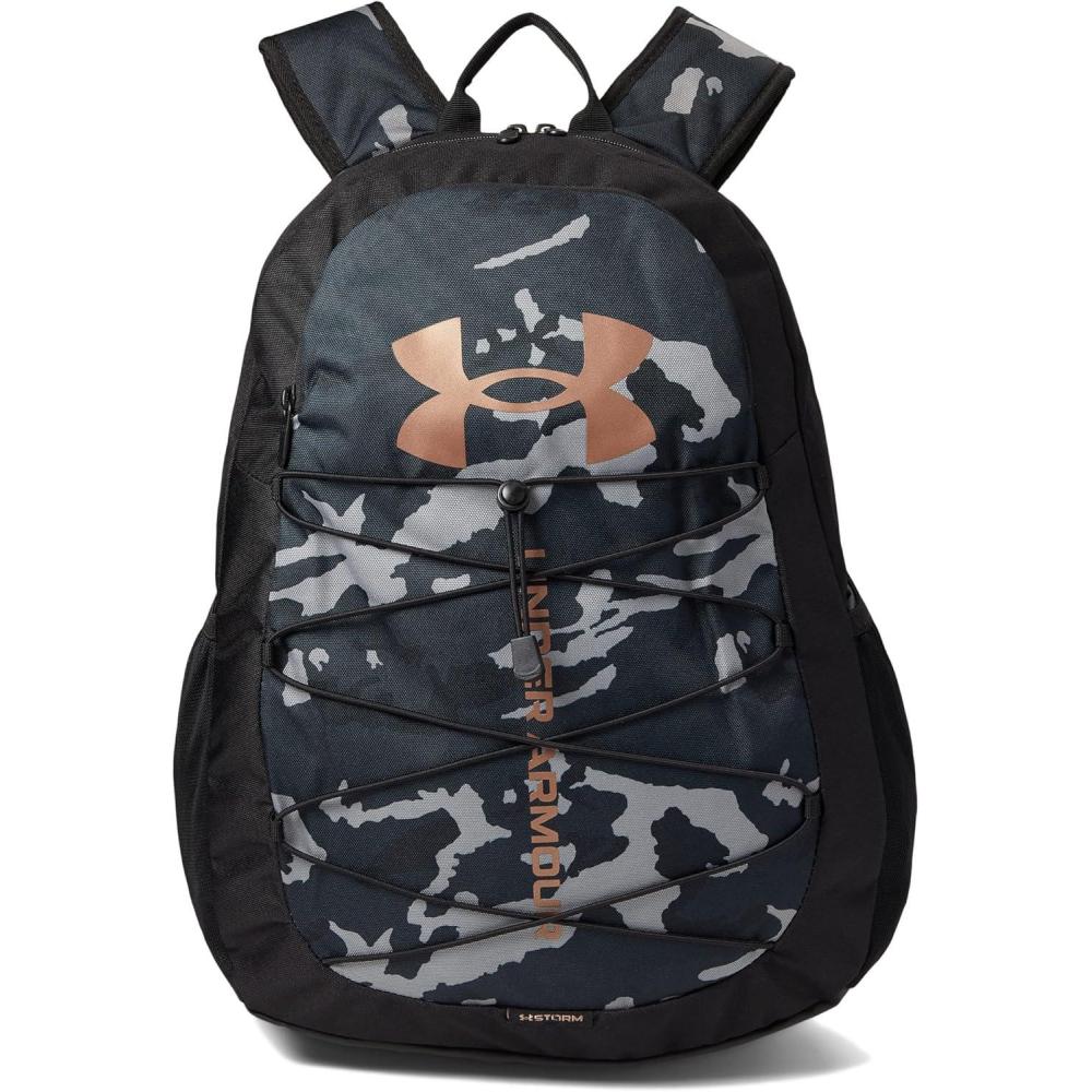 image:imageUnder Armour Hustle Sport Backpack015 Black Black Metallic Light Copper