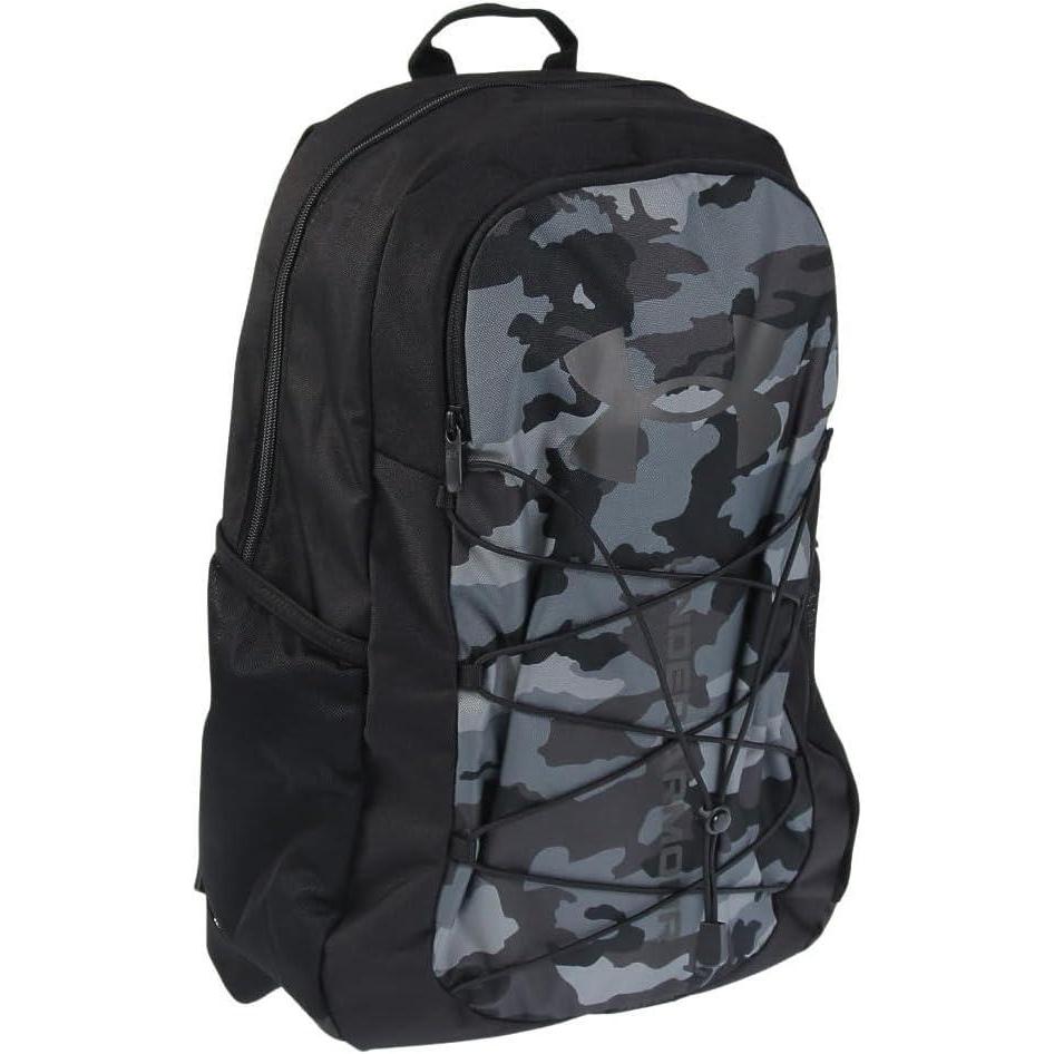 image:imageUnder Armour Hustle Sport Backpack016 Black Metallic Black