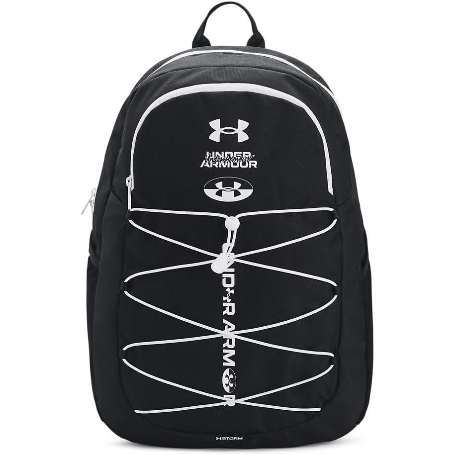 image:imageUnder Armour Hustle Sport Backpack019 Black Black White