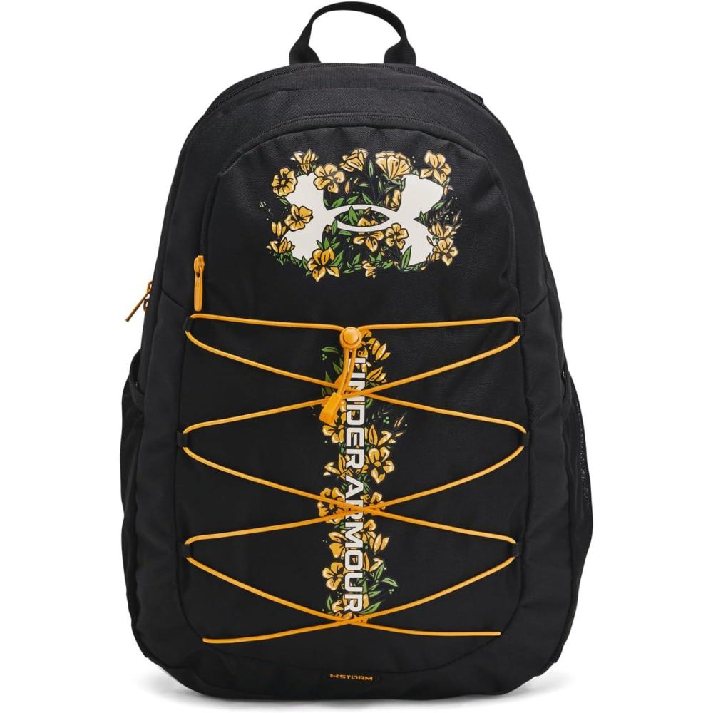 image:imageUnder Armour Hustle Sport Backpack024 Black Black White Clay